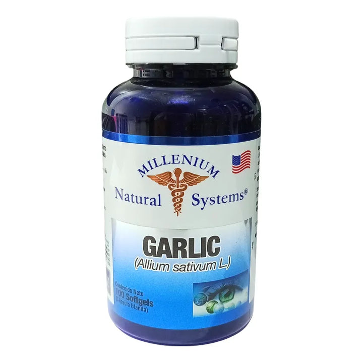 Garlic Ajo 1500mg X100 Sg Natsy - Imagen 6