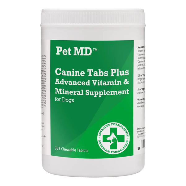Multivitaminas Avanzadas Para Perros 365 Tabletas Masticables Salud Y Energía
