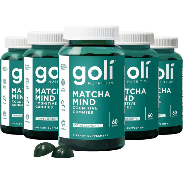Gomitas Matcha Mind 300 Unidades Té Verde En Polvo Cognizin - Imagen 1