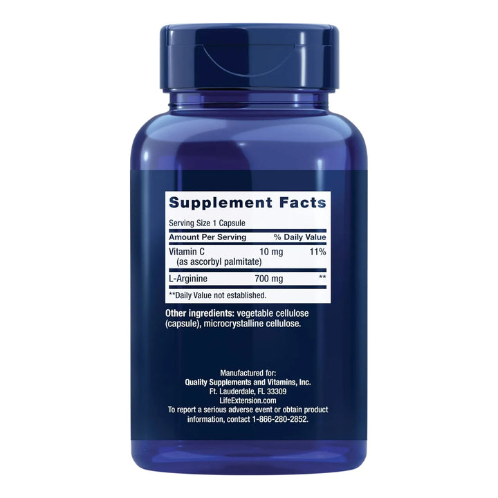 Cápsulas L-arginina 700 Mg Con Vitamina C Apoyo Inmunológico - Imagen 2