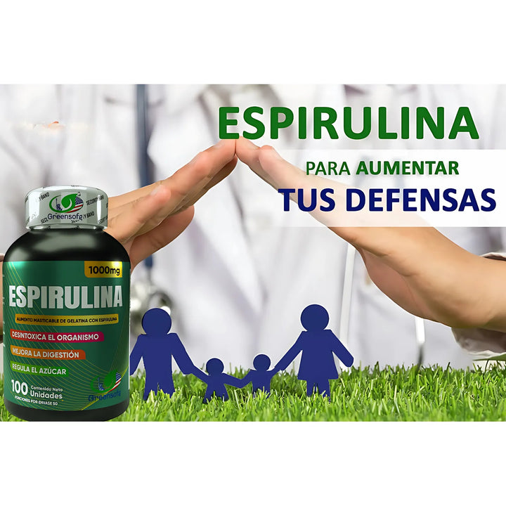Espirulina Micro Alga 1000mg- Invima - Imagen 8