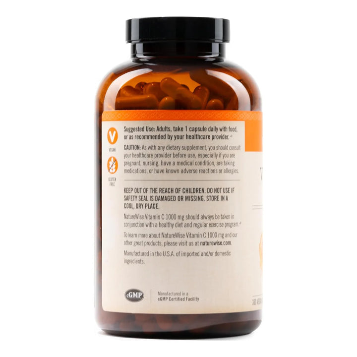 Cápsulas De Vitamina C 1000 Mg Apoyo Inmunológico Y Síntesis - Imagen 7