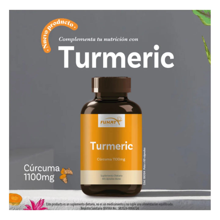 Curcuma Suplemento Peso Bajo - Imagen 3