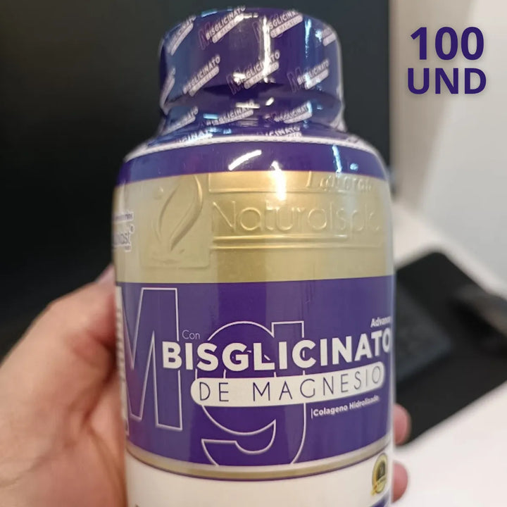 Bisglicinato De Magnesio 100 X3 Original - Imagen 4