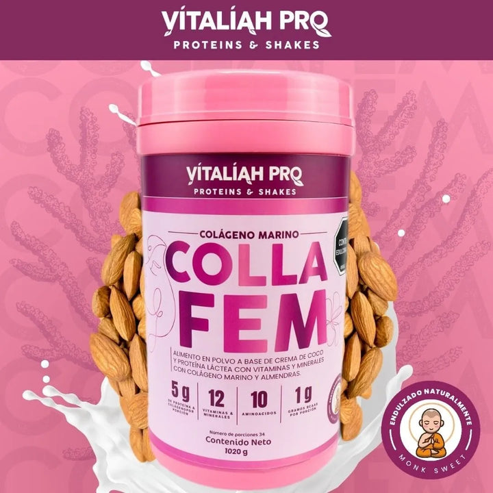 Vitaliah Collafem Colágeno Marino Hidrolizado - Imagen 2