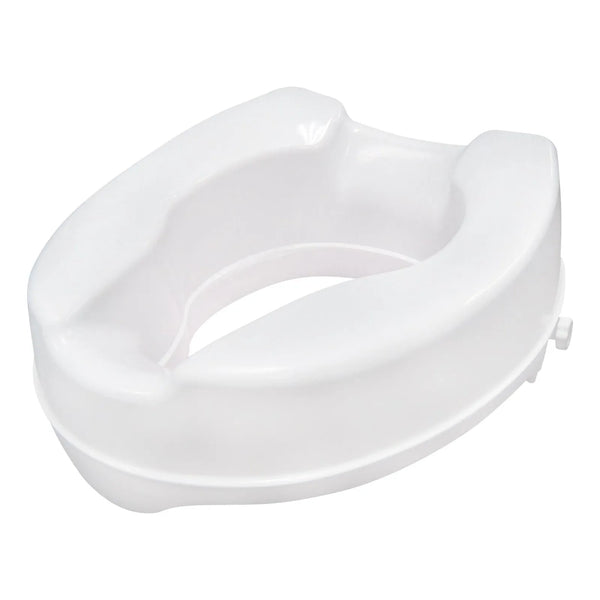 Asiento De Inodoro Elevado Con Cerradura, Estándar, 10 Cm - Imagen 1