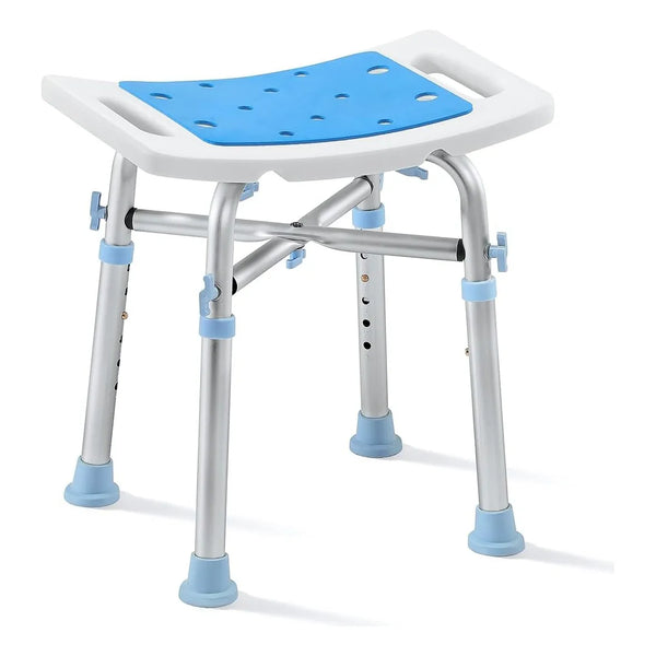 Asiento De Ducha Resistente 227 Kg Ajustable, Acolchado, Ant - Imagen 1