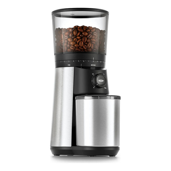 Molinillo De Café De Muelas Cónicas Brew Con Ajuste De Molienda Y Temporizador