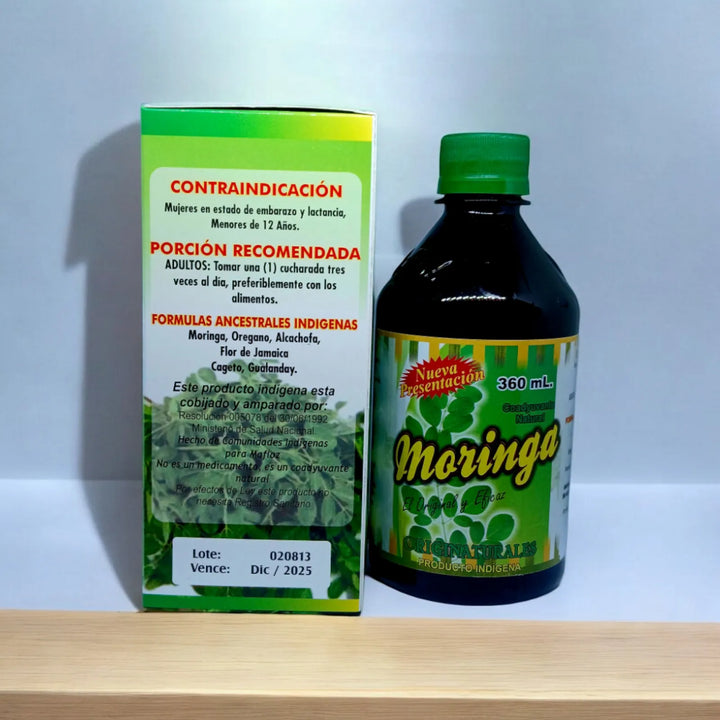 Moringa Jarabe 360 Ml Original - Imagen 3