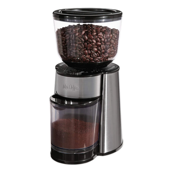 Molinillo Automático De Piñones Mr Coffee Negro 18 Ajustes Molienda 160W