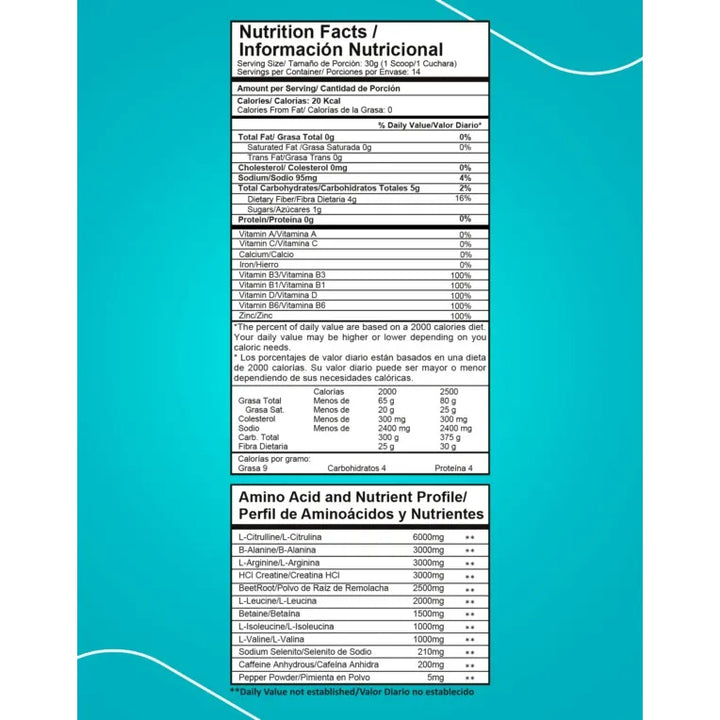 Preentreno Intenze 14 Serv Pros - Imagen 2