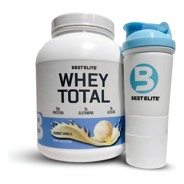100% Whey Total De Best Elite 5 Lb Pure Protein 5 Libras 5lb - Imagen 1