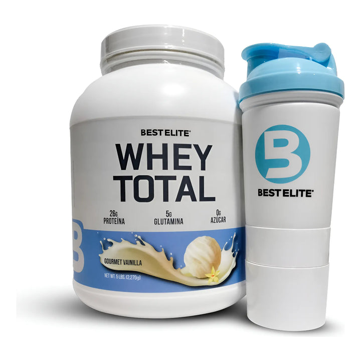 100% Whey Total De Best Elite 5 Lb Pure Protein 5 Libras 5lb - Imagen 1