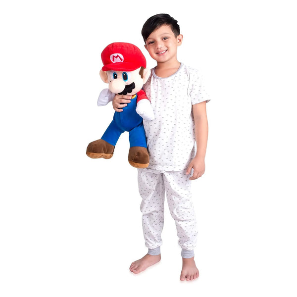 Almohada De Peluche Suave Super Mario Para Niños Tamaño Único