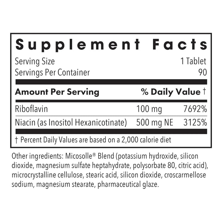 Complejo Vitamínico B Alta Potencia 90 Tabletas Riboflavina - Imagen 3