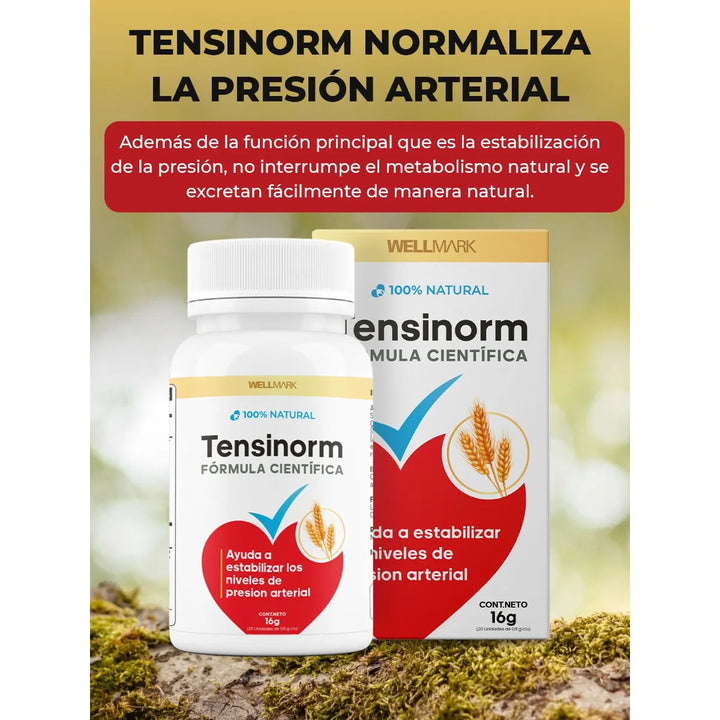 Tensinorm: Control Natural De La Presión Arterial Y Salud Cardiovascular  ¡fórmula Científica! Sin Sabor - Imagen 3