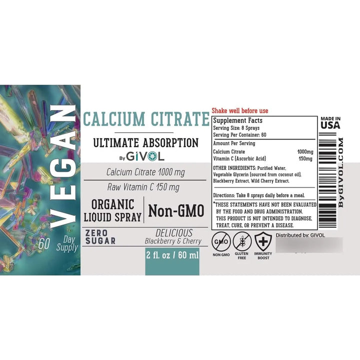 Aerosol Líquido De Calcio 1000 Mg Y Vitamina C 150 Mg Sabor - Imagen 7