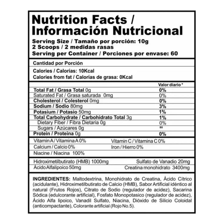 Crea Stack Nutramerican - Imagen 2