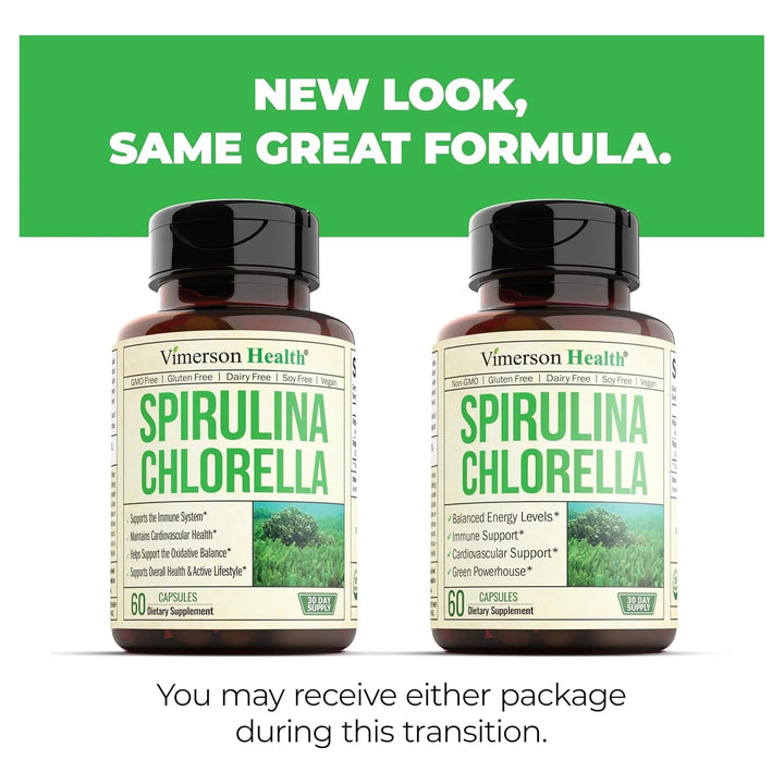 Cápsulas Orgánicas Espirulina Clorella Apoyo Inmunológico An - Imagen 9