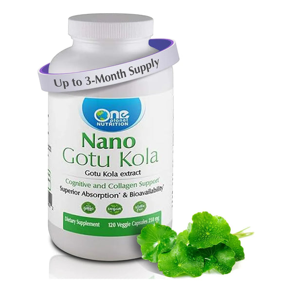 Cápsulas De 250 Mg De Extracto De Cola De Gotu Nano Para May - Imagen 1