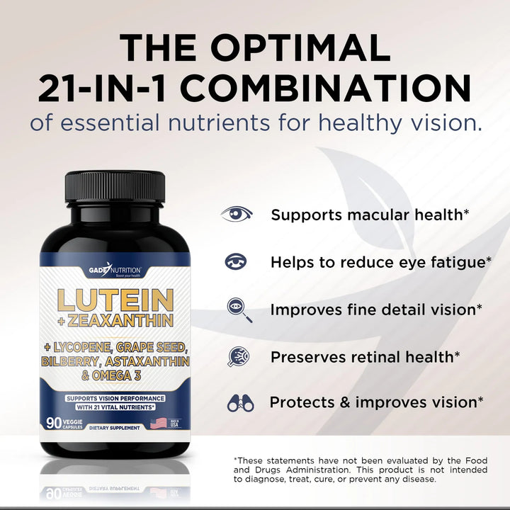 Luteína Zeaxantina Astaxantina Omega 3 Resveratrol Arándano - Imagen 3