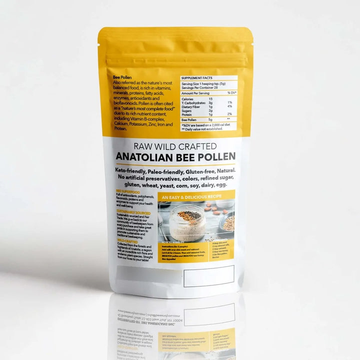 Gránulos De Polen De Abeja 450 Gramos 100% Puro Natural Anti - Imagen 9