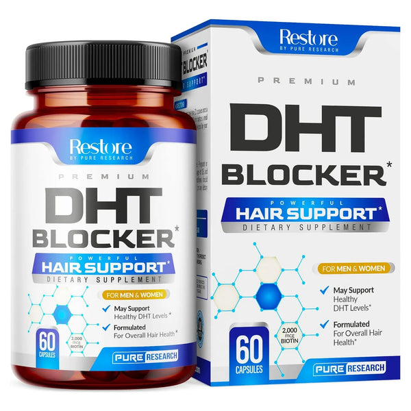 Bloqueador De Dht Apoyo Crecimiento Cabello Fuerte Saludable - Imagen 1