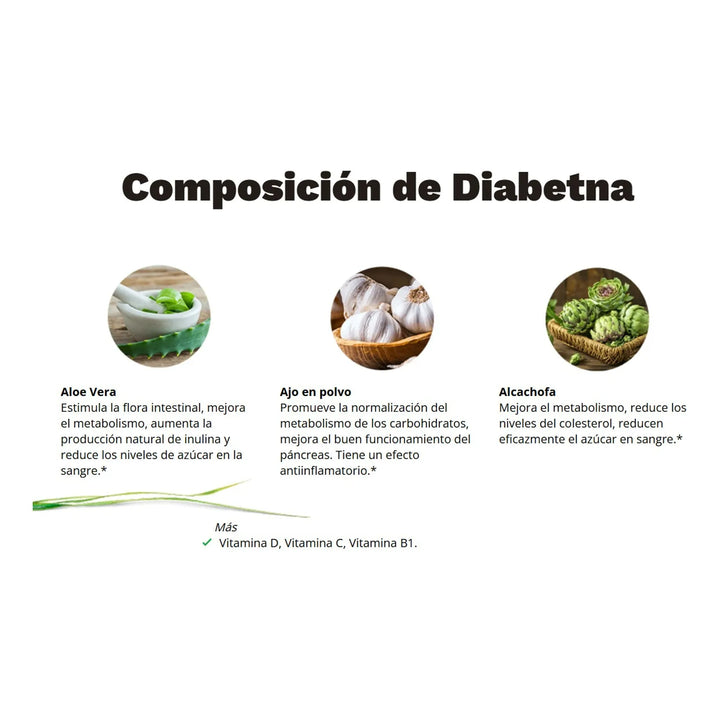 Diabetna Super Promocion ! Natural - Imagen 3