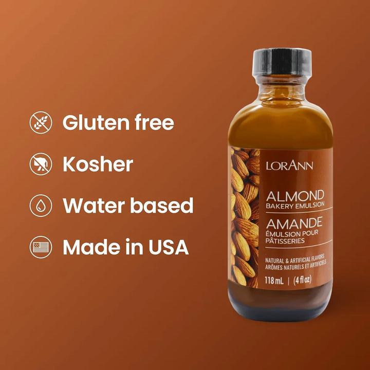Aceite Emulsión De Almendra 113.4 Ml Sabor Natural Y Artific - Imagen 6