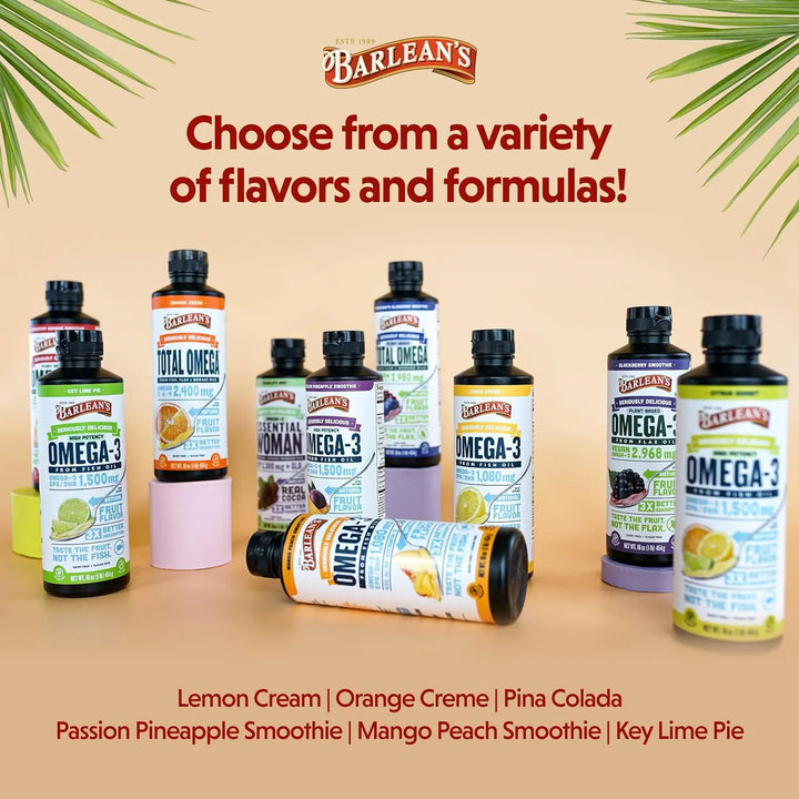 Aceite De Pescado Omega 3 1080 Mg Epa Y Dha Melocoton 8 Oz - Imagen 7