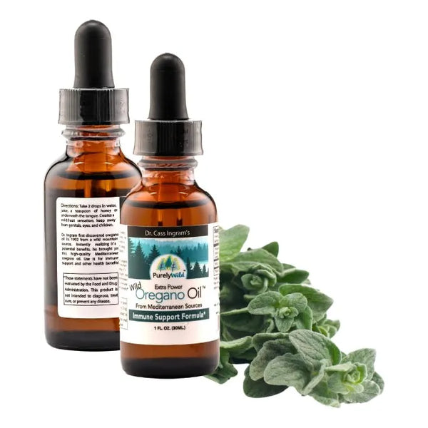 Aceite De Orégano Mediterráneo Extra Fuerte Apoyo Inmunológico Dr Cass Ingram