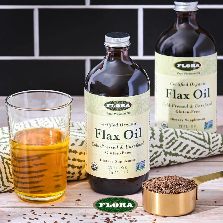 Aceite De Semilla De Lino Orgánico Prensado En Frío Omega 3 - Imagen 6