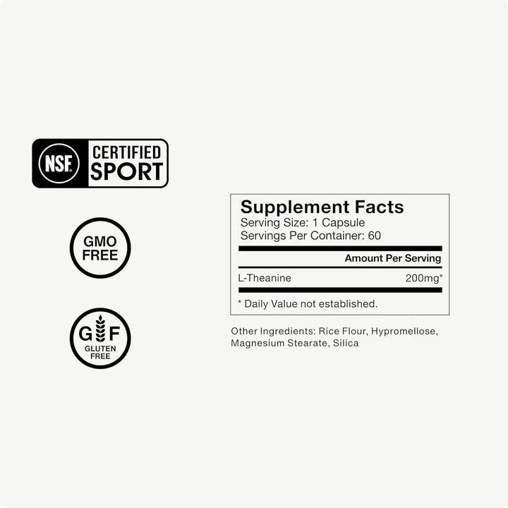 Cápsulas De L-teanina 200 Mg Para Relajación Y Concentración - Imagen 2