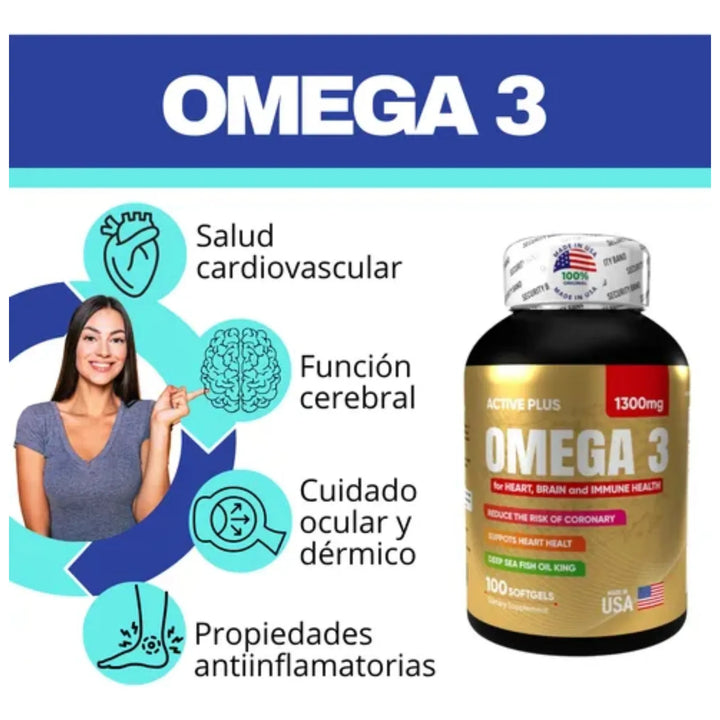 Omega 3 Americano Greensofg Sin Sabor - Imagen 5