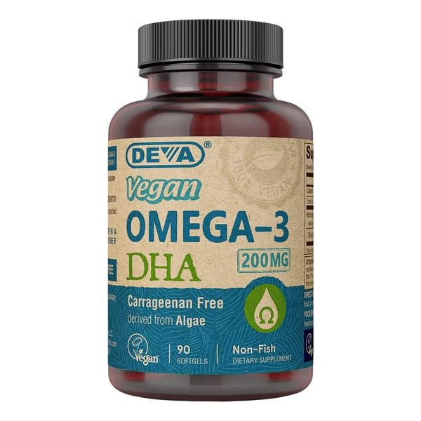 Cápsulas Blandas De Aceite De Algas Omega-3 Dha 200 Mg 90 Un - Imagen 1