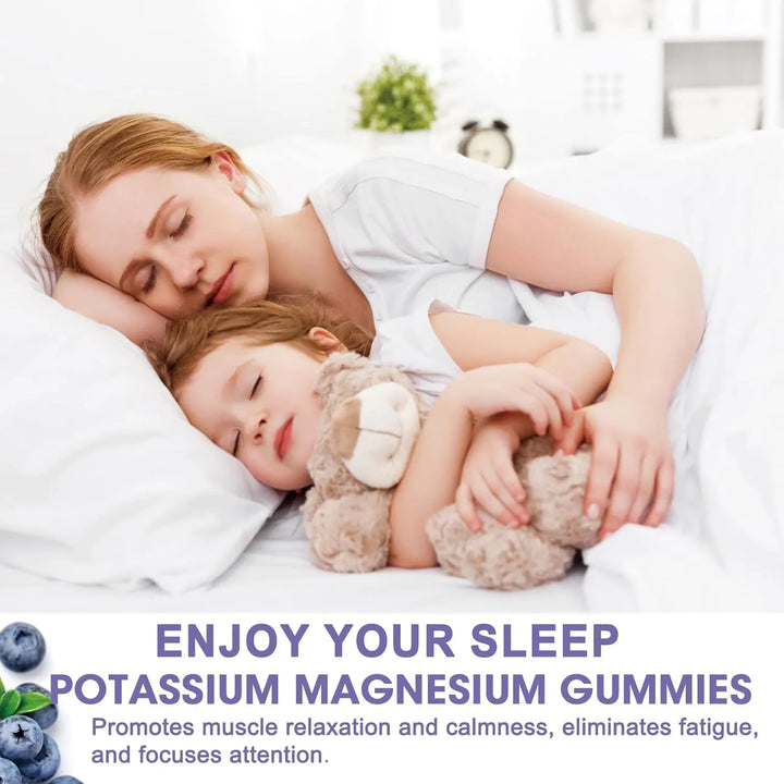 Gomitas De Potasio Y Magnesio Sin Azúcar Para Calambres Musc - Imagen 4