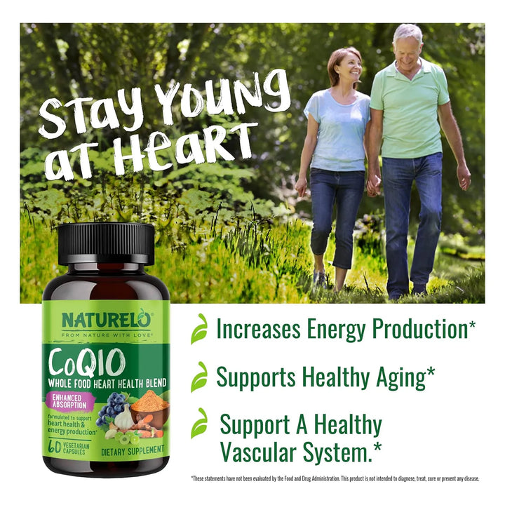 Coq10 Natural Energía Antioxidante 60 Cápsulas Salud Cardíac - Imagen 6
