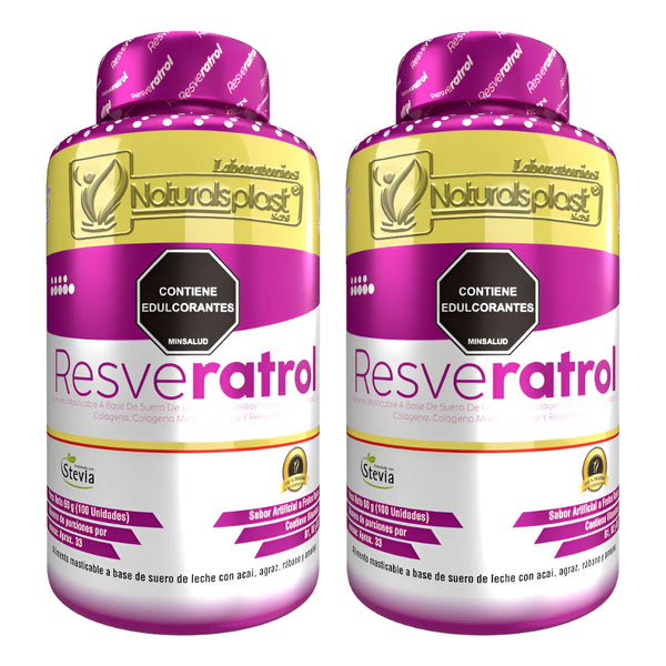 Resveratrol Puro Original X200 Natural - Imagen 1