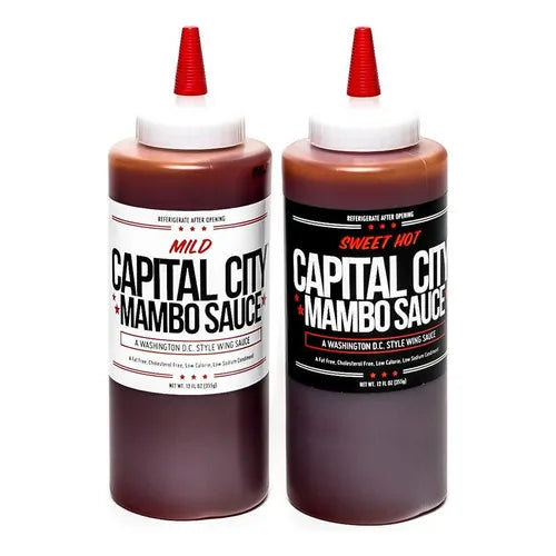 Capital City Mambo Sauce Paquete Variado De 2 Dulce Cali Sabor Unico Y Versatil