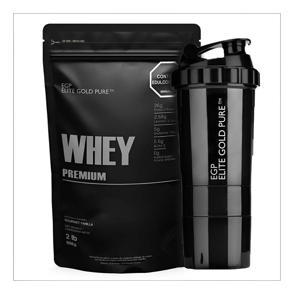 Whey Premium 2 Lb Egp Elite Gold Pure 2lb 2 Libras Smart Protein Proteina Nutrition Limpia - Imagen 1