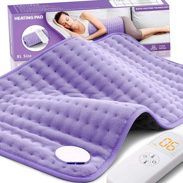 Almohadilla Térmica Xl Calor Ajustable Para Dolores Muscular - Imagen 1