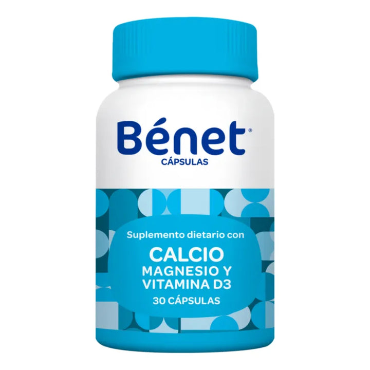 Cápsulas Bénet Calcio + Vitamina D3 - Imagen 1