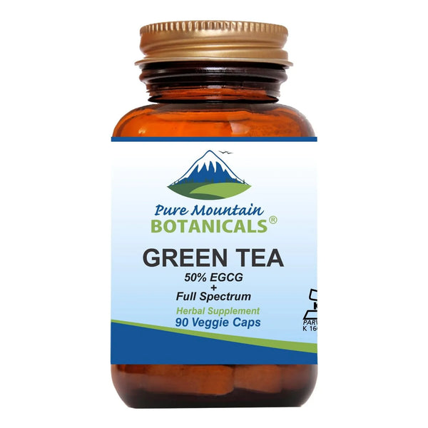 Cápsulas De Té Verde Orgánico 90 Unidades 450 Mg Extracto Pu - Imagen 1