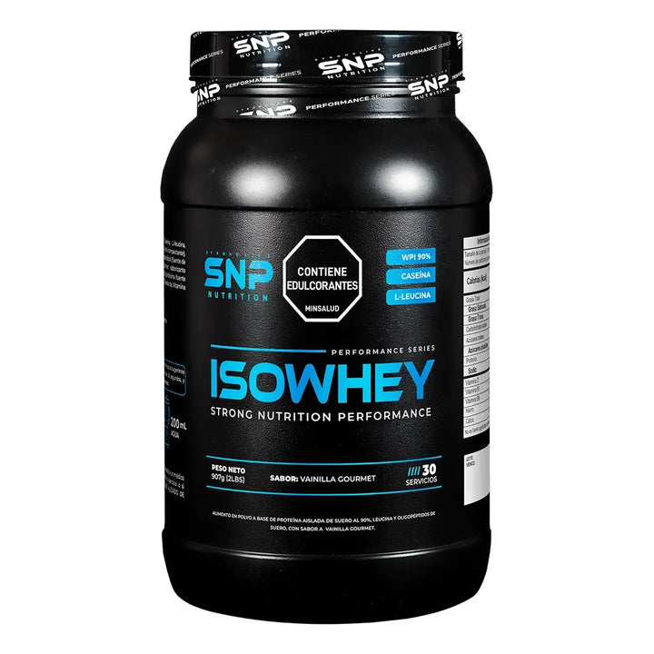 Proteína Iso Whey 2 Libras Con Creatina Monohidrato Paquete 950 G SNP ...