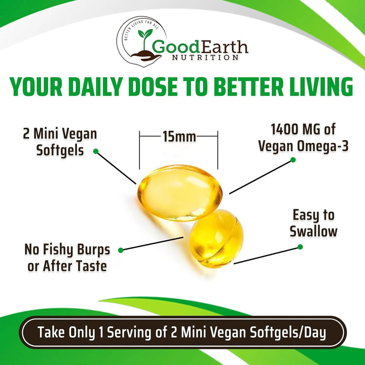 Aceite De Algas Dha Omega 3 Refuerzo Cerebral Apoyo Articula - Imagen 5