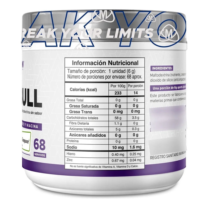 Creatina Creapure Imn Bull 408g - Imagen 3