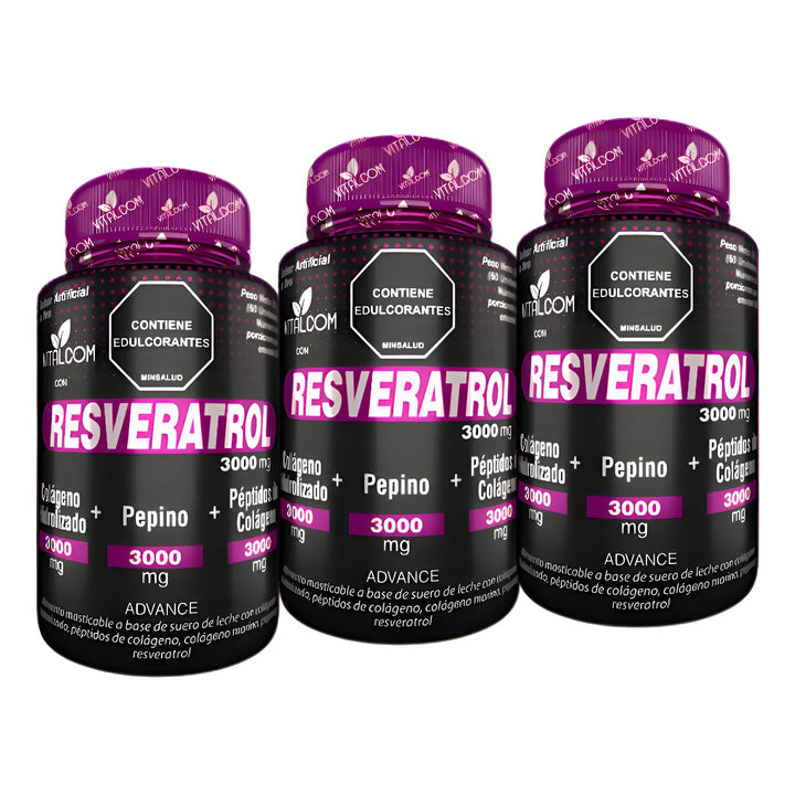 Resveratrol Puro Original X3 Natural - Imagen 1