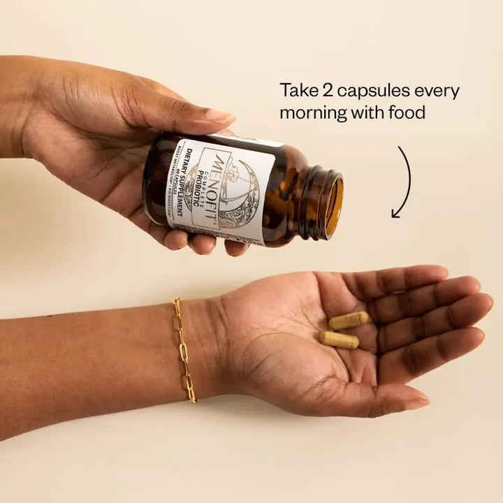 Cápsulas Menofit Probiótico Avanzado Con Vitaminas Y Trébol - Imagen 4