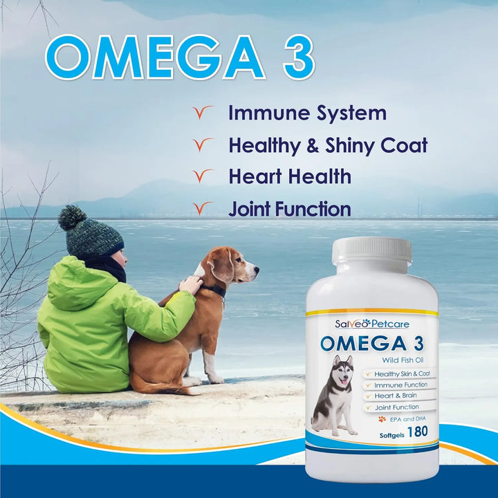 Aceite De Pescado Omega 3 Natural Para Perros Con Epa Y Dha - Imagen 2