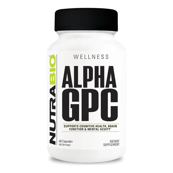 Alpha Gpc 300 Mg Soporte Cerebral Y Mejora De Memoria 60 Cáp - Imagen 1